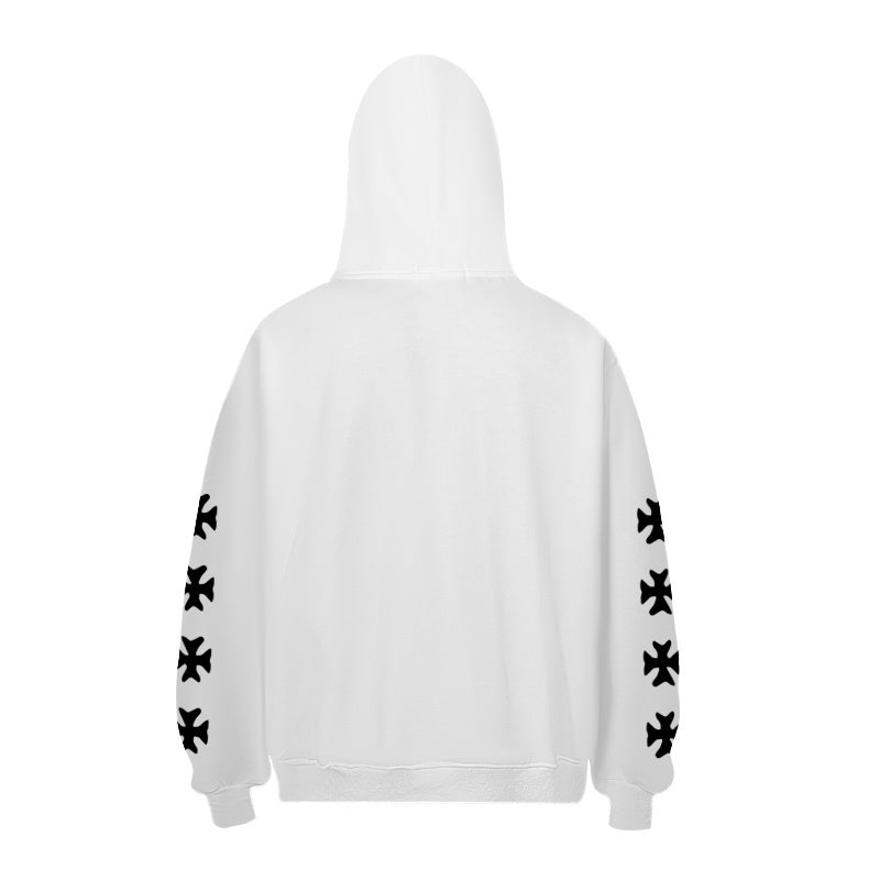 RHUDE Hoodie Distressed Eagle Ring Typography