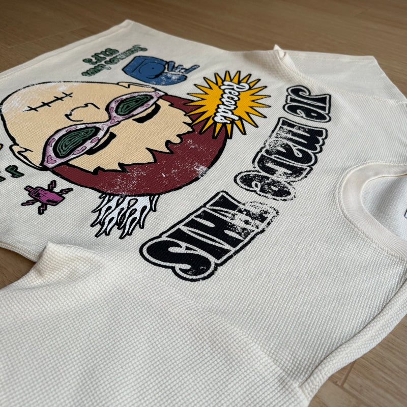 Unisex vintage T-shirt Eco-friendly Print Trends Summer
