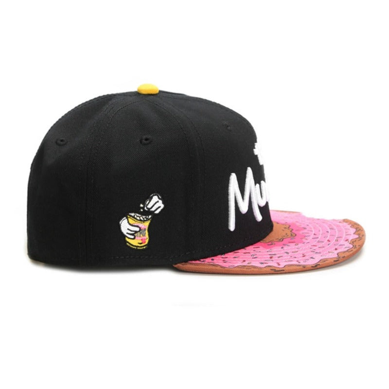 Trendy flat brimmed snapback hats