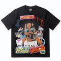 Mens T-shirt Edgy punk-style kid print