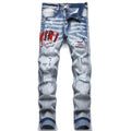 AMIRI Jeans High-quality distressed pure cotton