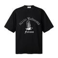 RHUDE T Shirts Gothic Falcon University Arch Print