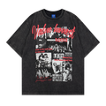Unisex vintage T-shirts Distressed vintage texture