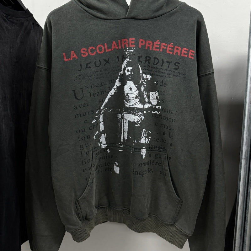 Unisex Vintage Hoodie Queen of Dreams Lifestyle â€?Limited Edition Hoodie. Custom color-matched Midnight Green fabric, featuring Asute enzyme-milled wash processing.