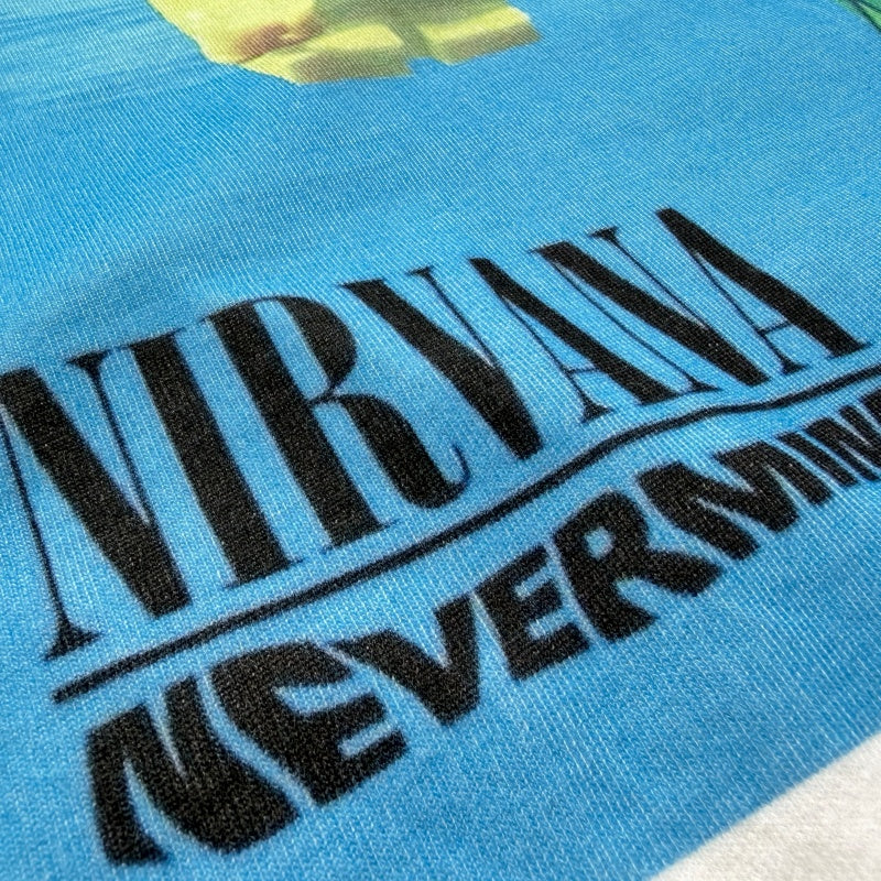 Unisex Vintage T Shirts SAINT × NIRVANA × LEGO Three-Way Collaboration Dollar Baby Limited Edition â€?Features heavyweight 320g fabric (matching the original specifications even after washing) and vintage single-stitch, top-and-bottom hem constructi