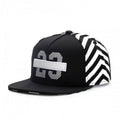 Trendy flat brimmed snapback hats