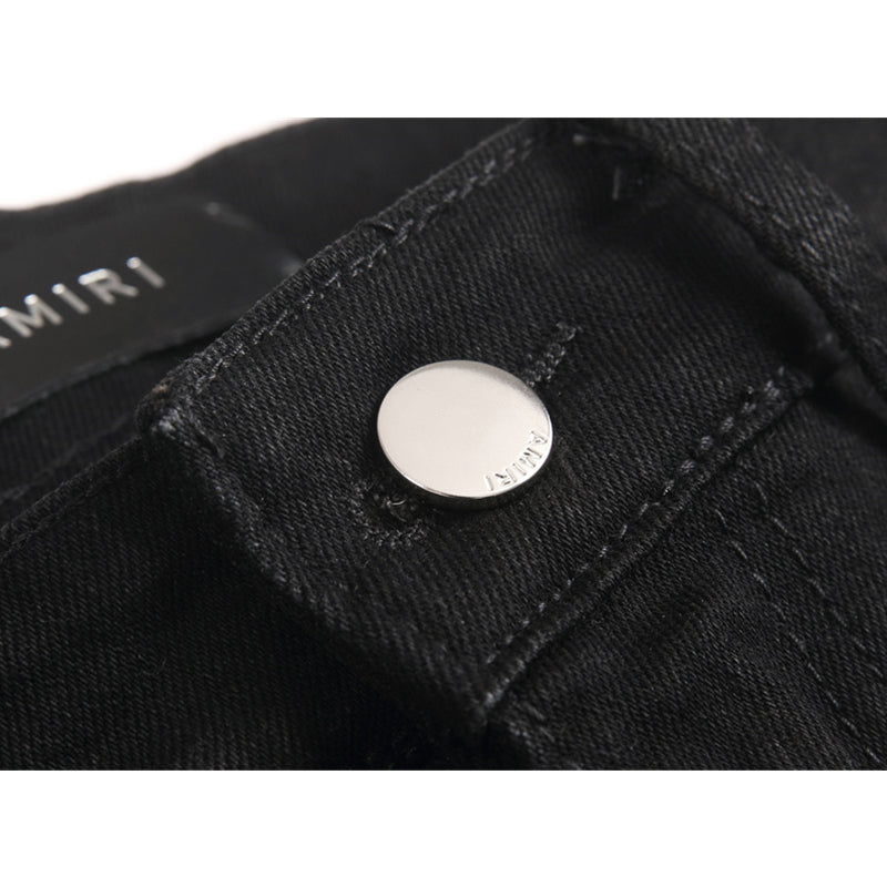 AMIRI Jeans High-quality distressed pure cotton