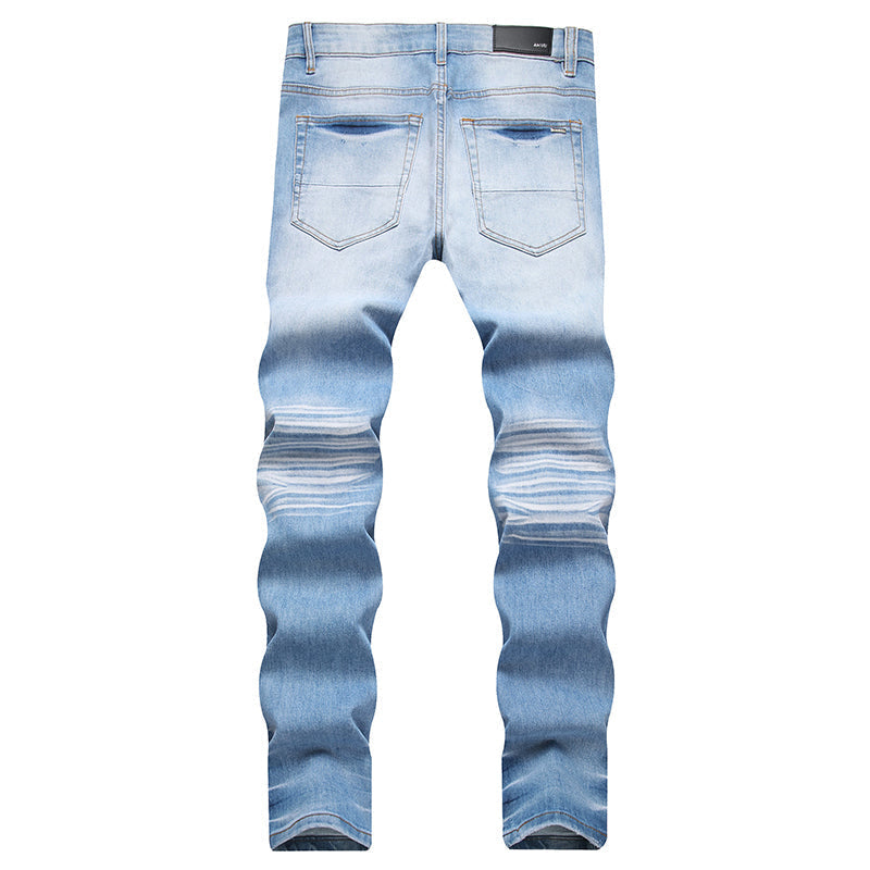 AMIRI Jeans High-quality distressed pure cotton