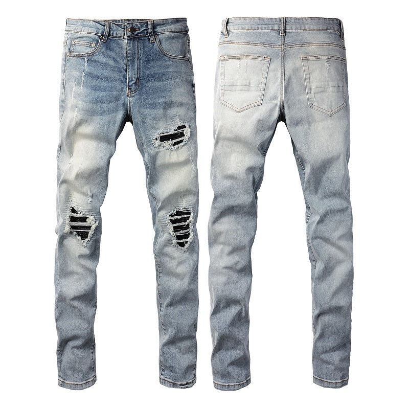 Men Trendy Jeans Pure cotton high quality