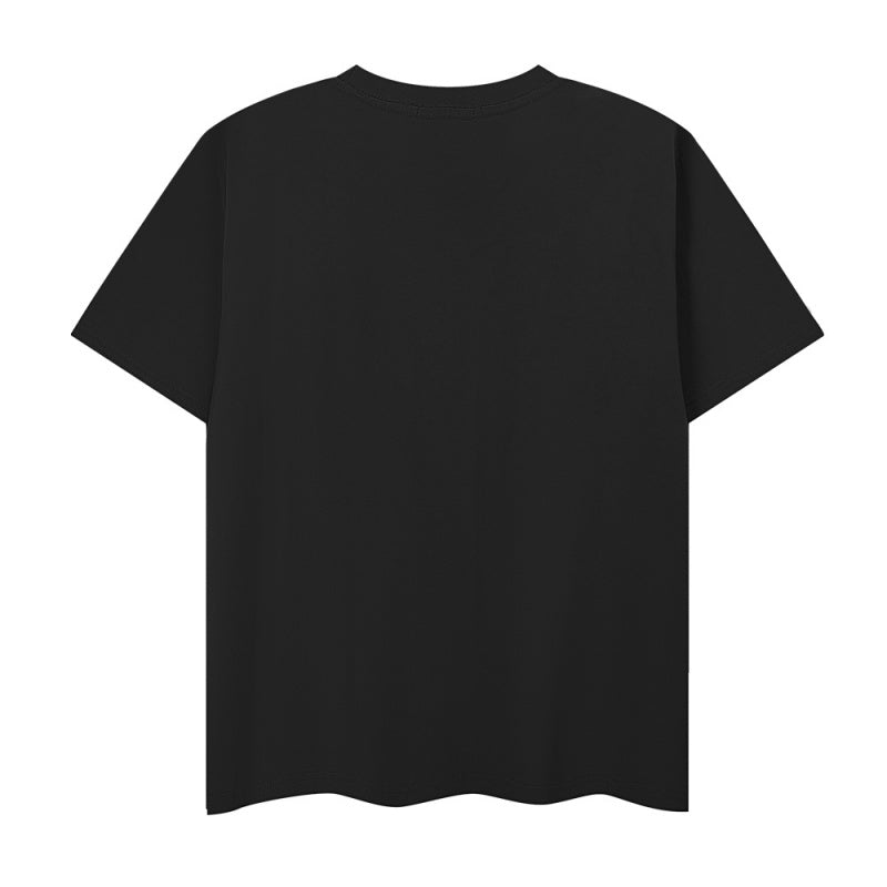 RHUDE T Shirts Distressed Aspen Lettering Art