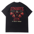 Mens T-shirt Vintage American-style Personalized weightlifting T-shirts with Venom-themed designs - quirky and fun.