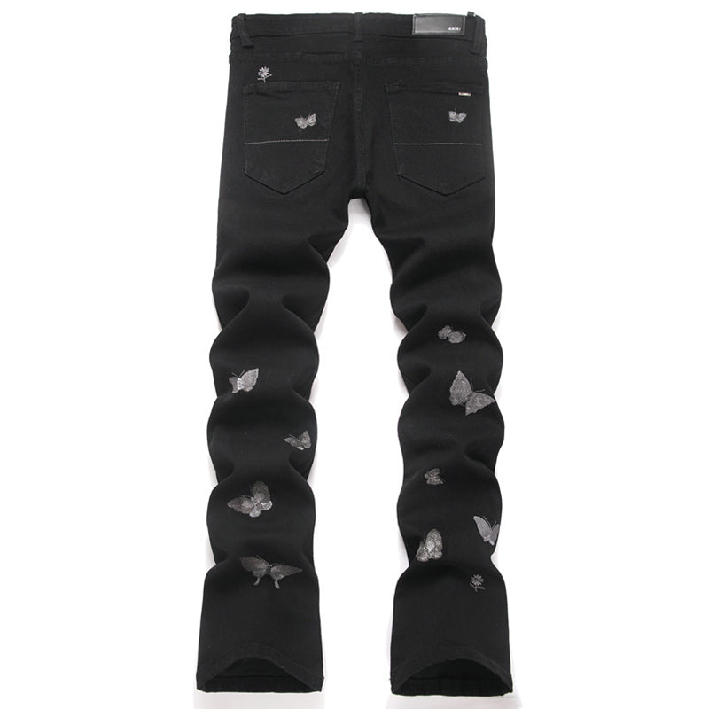 AMIRI Jeans High-quality distressed pure cotton