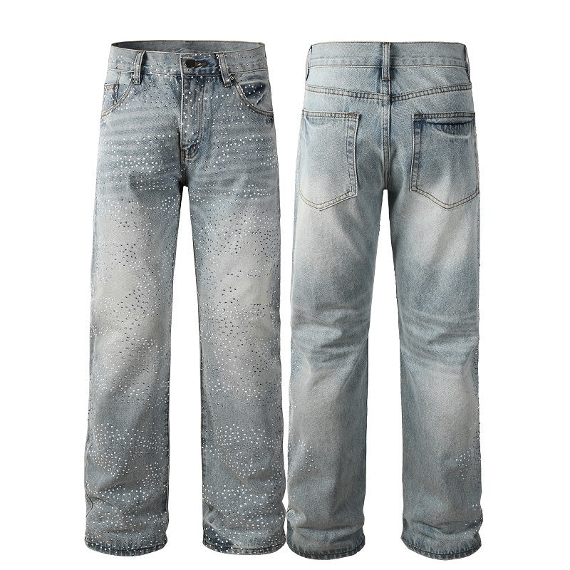 Men Trendy Jeans Pure cotton high quality