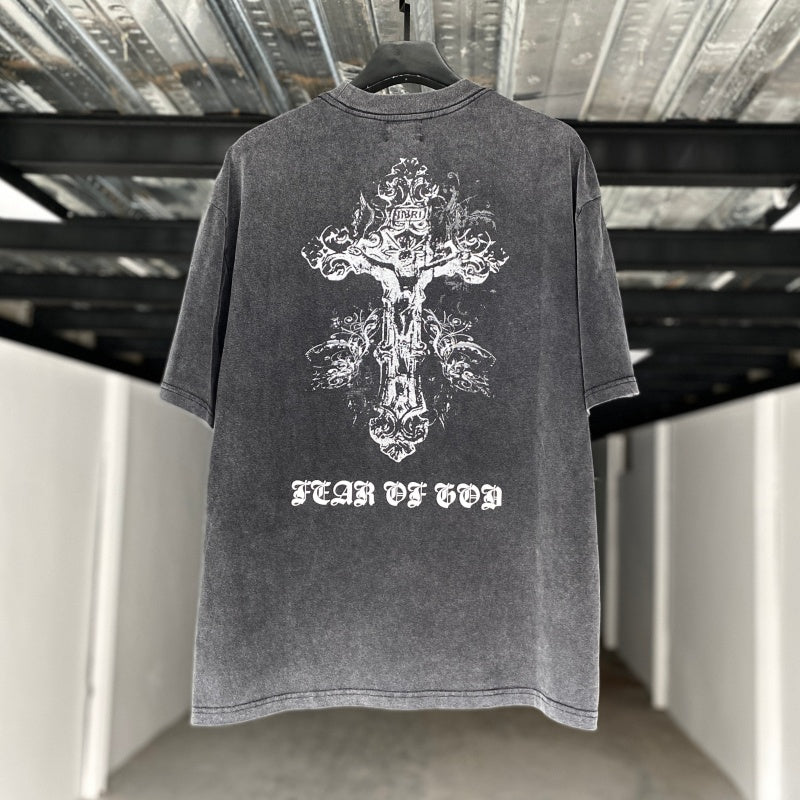 Unisex Vintage T Shirts Fear of God Judgment and Redemption Limited Edition (1-of-1) Vintage T-Shirt