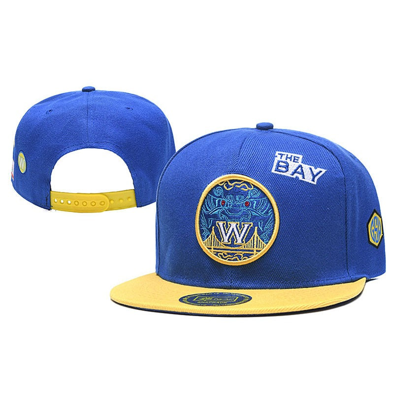 Trendy flat brimmed snapback hatscharlotteletter