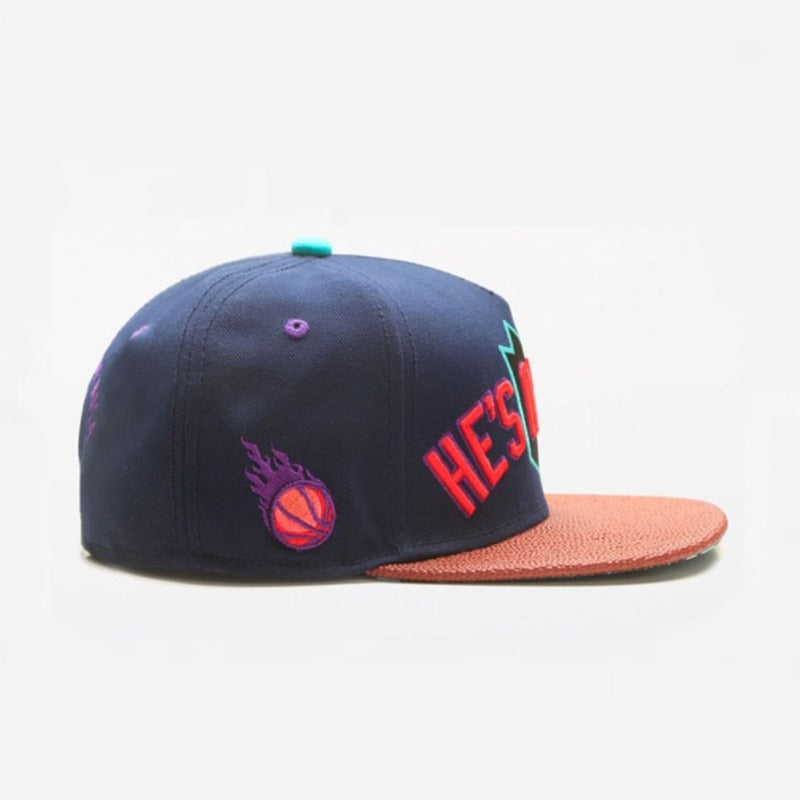 Trendy flat brimmed snapback hats