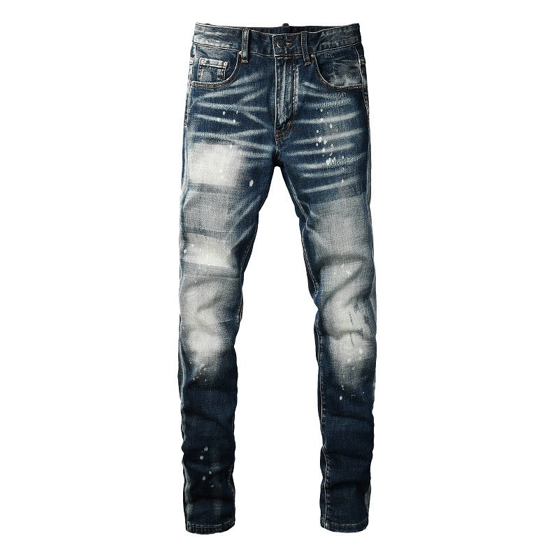 Men Trendy Jeans Pure cotton high quality