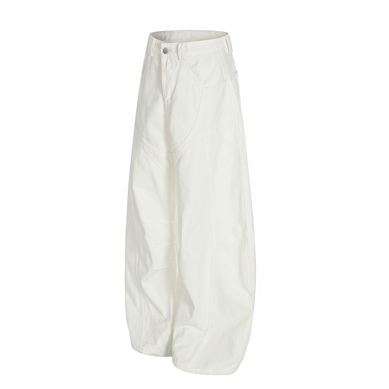 American-style streetwear harem pants Draped Loose Fit Dual Color Apparel