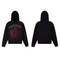 Spiderweb hoodie High-quality pure cotton for autumn and winter