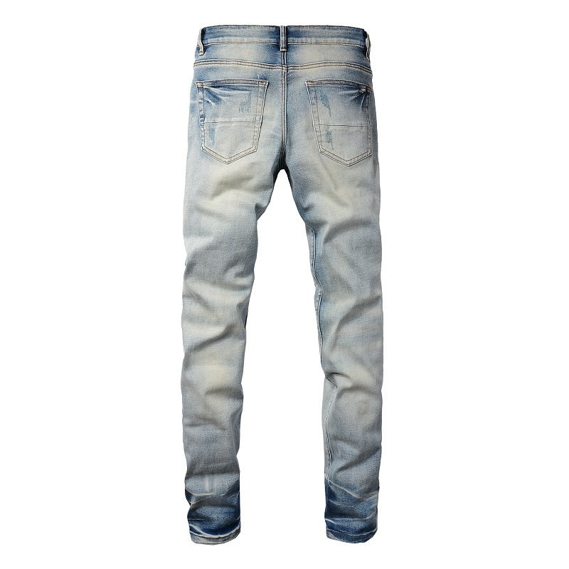 Men Trendy Jeans Pure cotton high quality