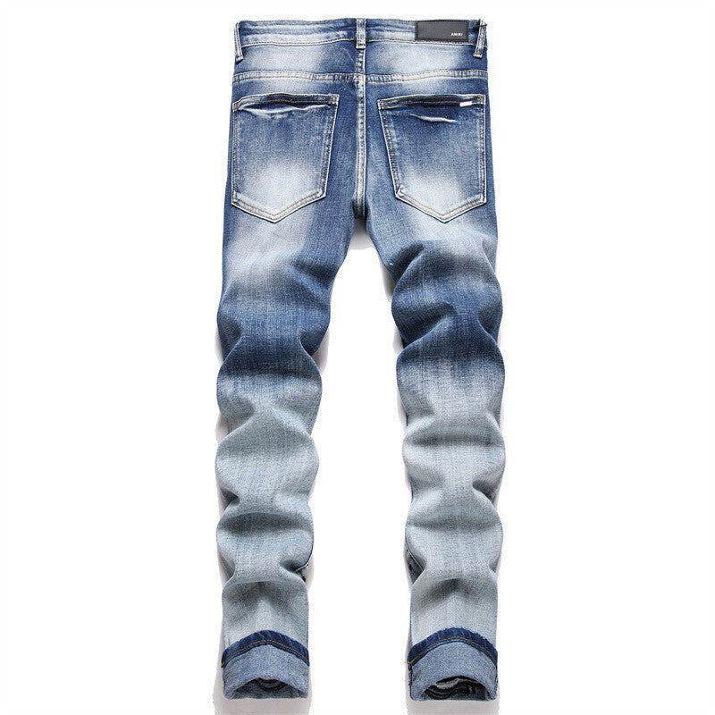 AMIRI Jeans High-quality distressed pure cotton