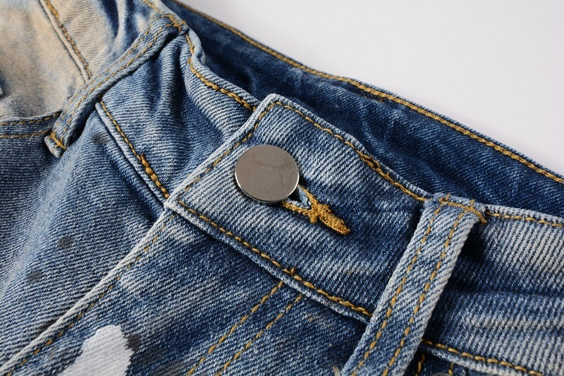 Men Trendy Jeans Pure cotton high quality