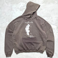Unisex Vintage Hoodie Ethereal Portrait Limited Edition Hoodie â€?Custom heavyweight fabric, handcrafted distressed detailing, and a natural fade effect achieved through Asute enzyme-abrasion washing.