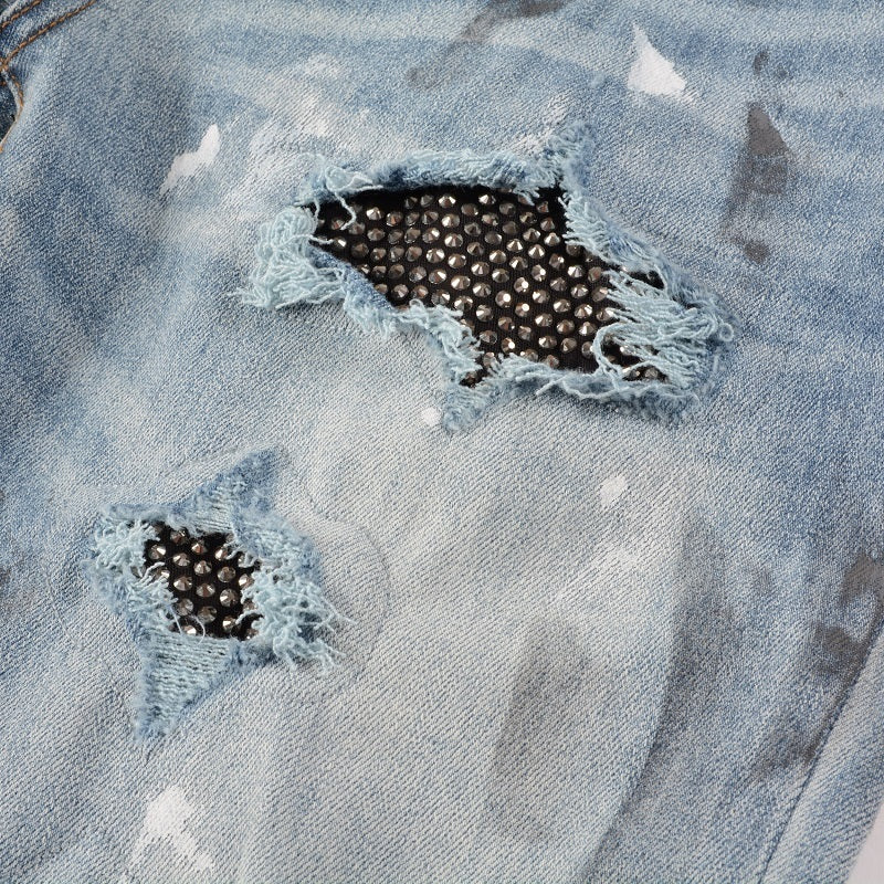 Men Trendy Jeans Pure cotton high quality