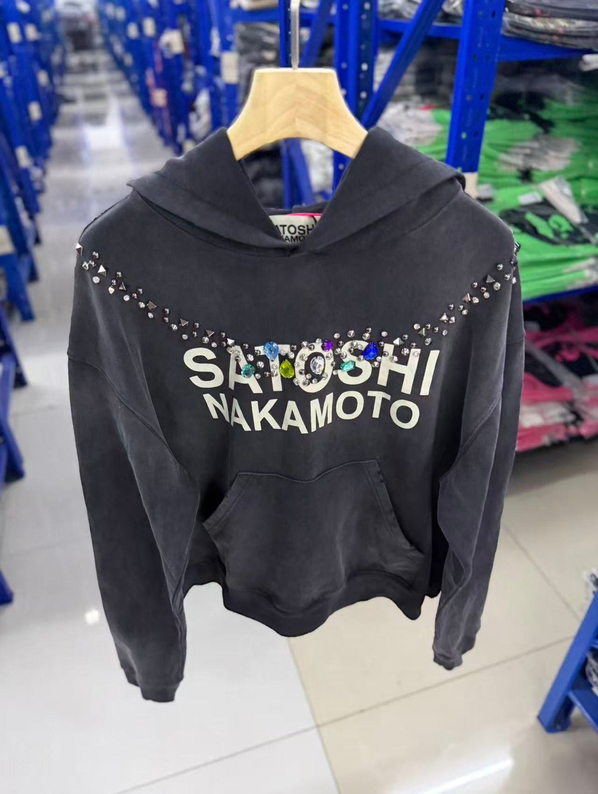Satoshi Nakamoto hoodie High-quality heavyweight streetwear with a vintage, distressed aesthetic.