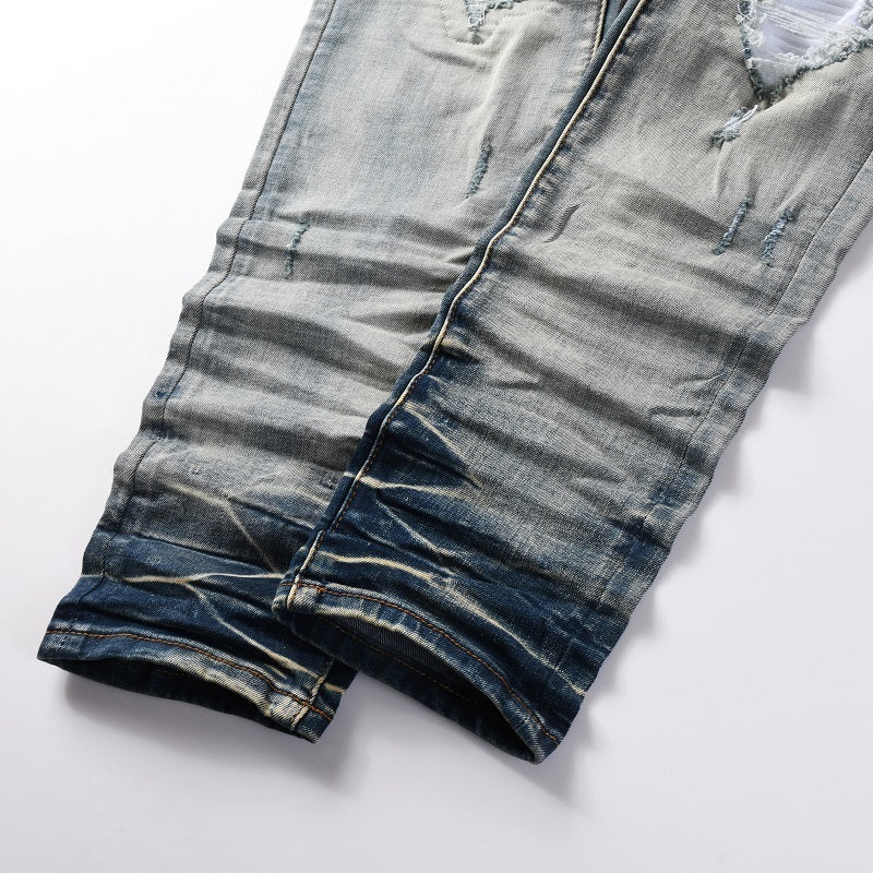Men Trendy Jeans Pure cotton high quality