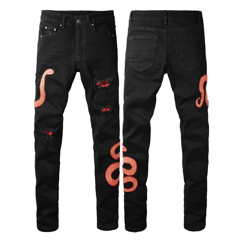 Men Trendy Jeans Pure cotton high quality