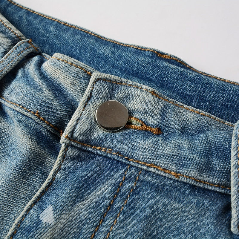 Men Trendy Jeans Pure cotton high quality
