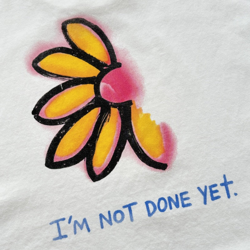 Unisex Vintage T Shirts Saint x Hiroshi Fujiwara IT'S A START Limited Collaboration â€?Authentic-spec 320g heavyweight fabric (retaining weight after washing); vintage single-stitch and blind-stitch construction; garment-dyed with enzyme-abrasion wa