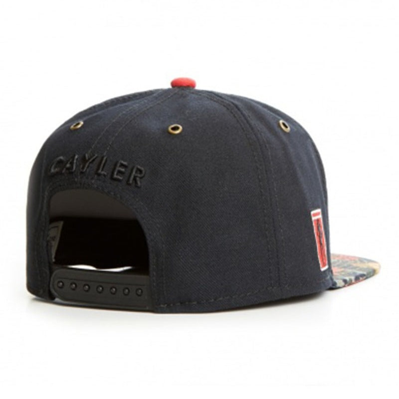Trendy flat brimmed snapback hatsadjustable