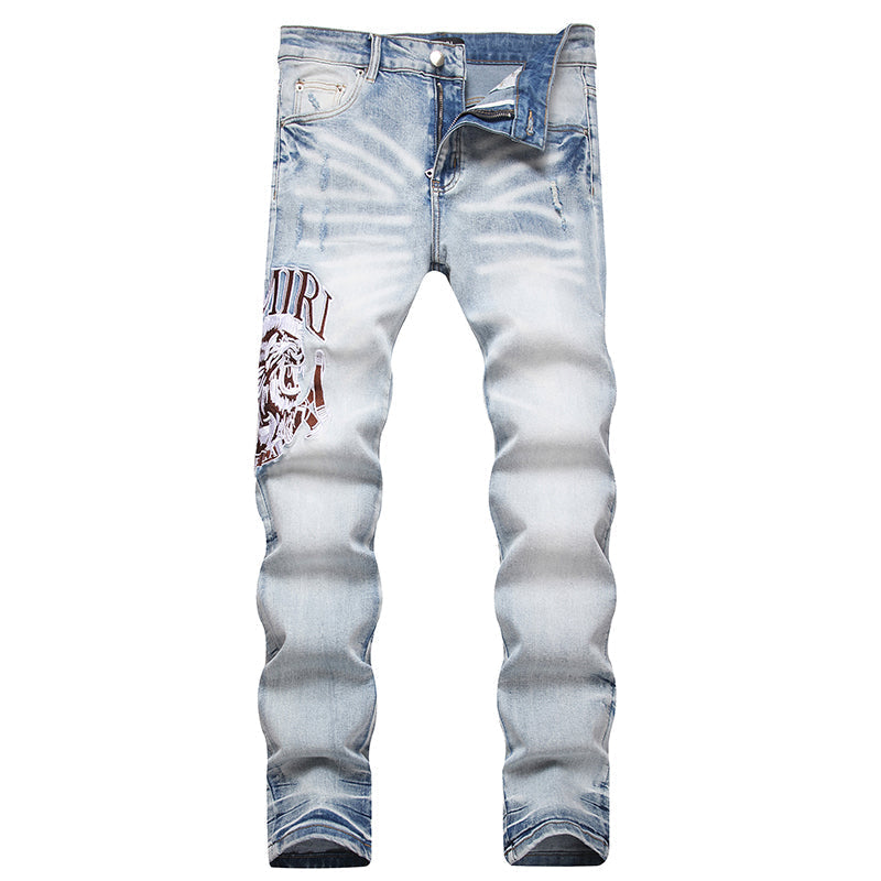 AMIRI Jeans High-quality distressed pure cotton