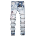AMIRI Jeans High-quality distressed pure cotton