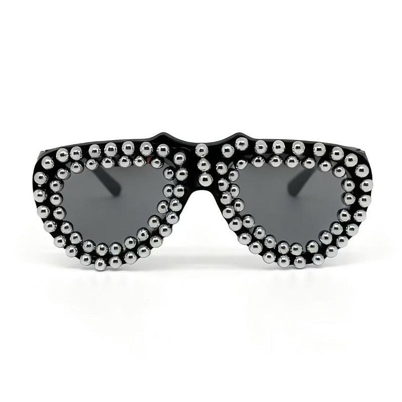 Trendy punk glasses retro