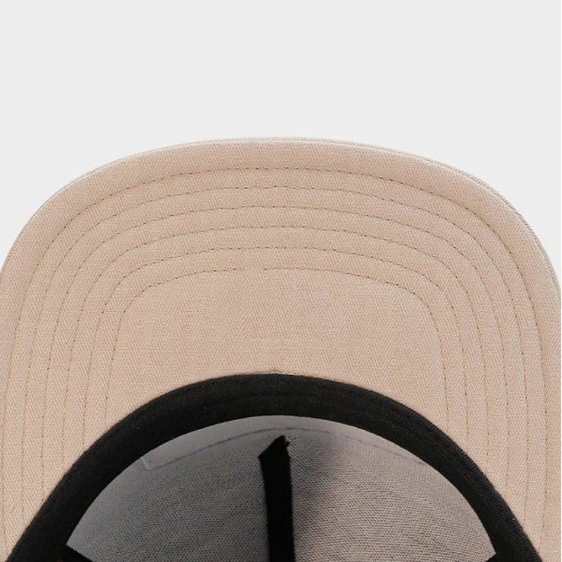Trendy flat brimmed snapback hatssunshade breathable
