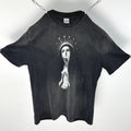 Unisex Vintage T Shirts Sandblasting and distressed wash finish