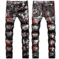 Mens Fashion Jeans 584# Pure cotton high quality