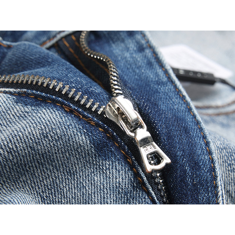 AMIRI Jeans High-quality distressed pure cotton