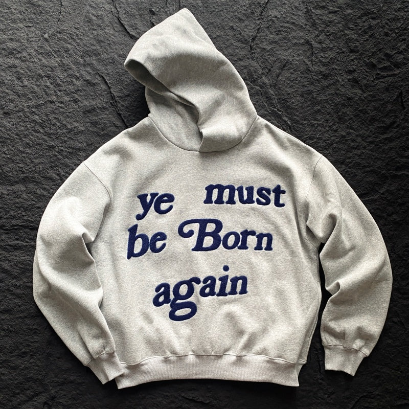 Unisex Vintage Hoodie   CPFM01 Model # CPFM Ye Must Be Born Again