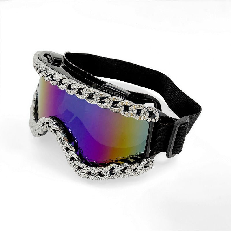 Trendy punk glasses cycling goggles windproof