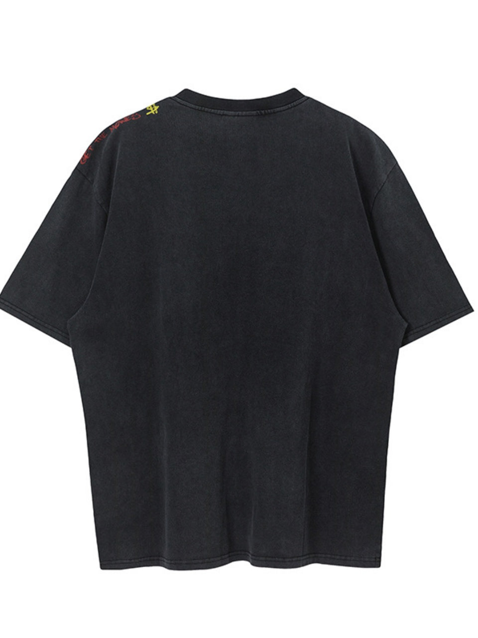 Vintage style washed summer wear T shirt 260G pure cotton high-quality streetwear