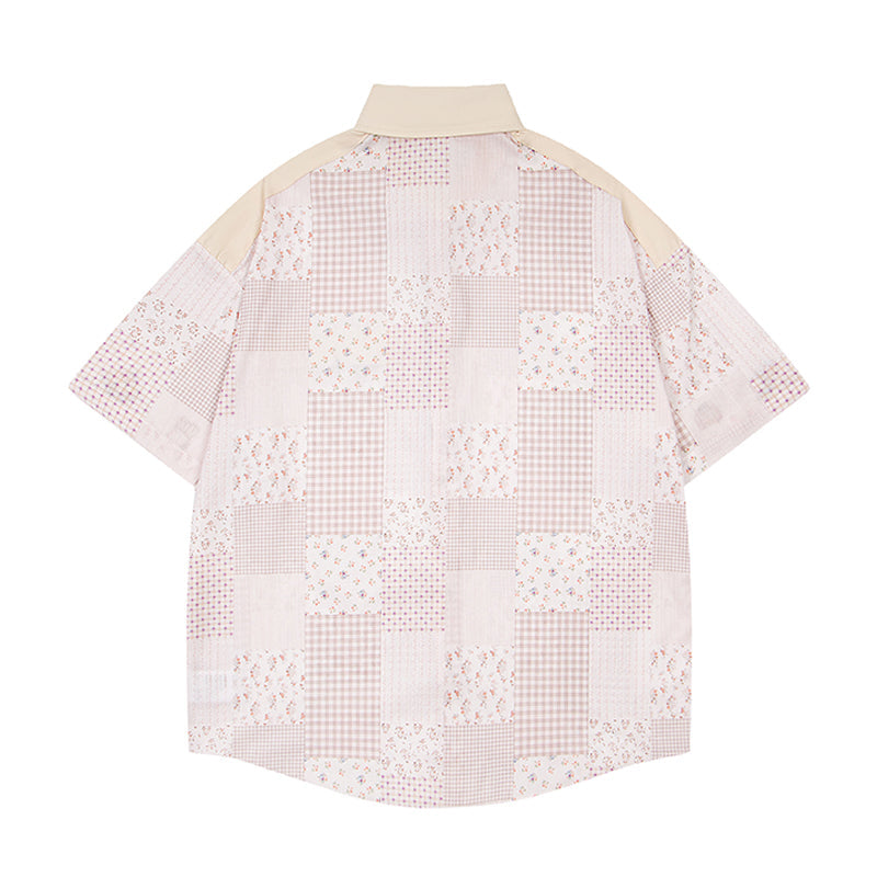 Unisex vintage T-shirt Polo shirt with a stand-up collar