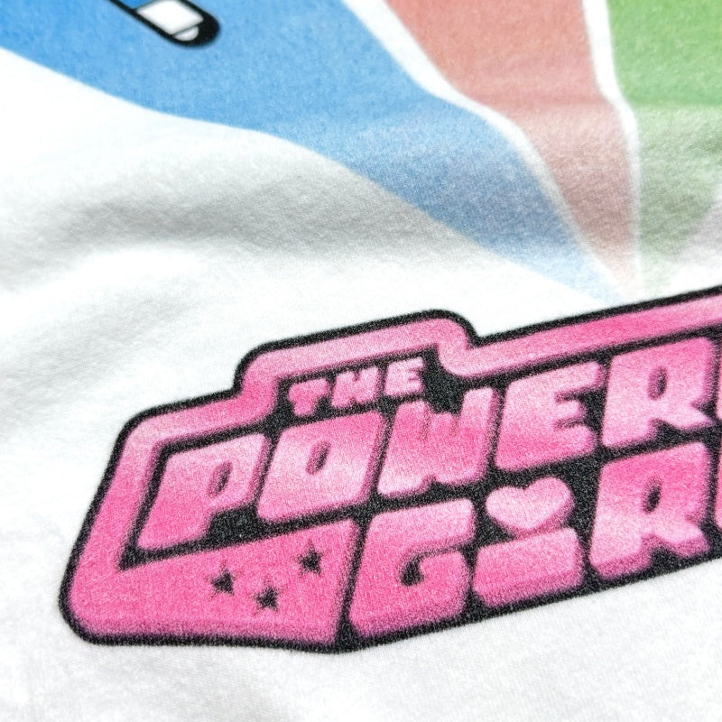 Unisex Vintage T Shirts THE POWERPUFF GIRLS Limited Edition Washed & Distressed Short-Sleeve T-Shirt. Custom heavyweight brushed fabric with a vintage feel; high-quality direct-to-garment (DTG) white ink printing; premium texture throughout.