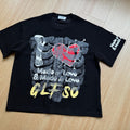 Unisex vintage T-shirt Trendy prints, seasonal texture
