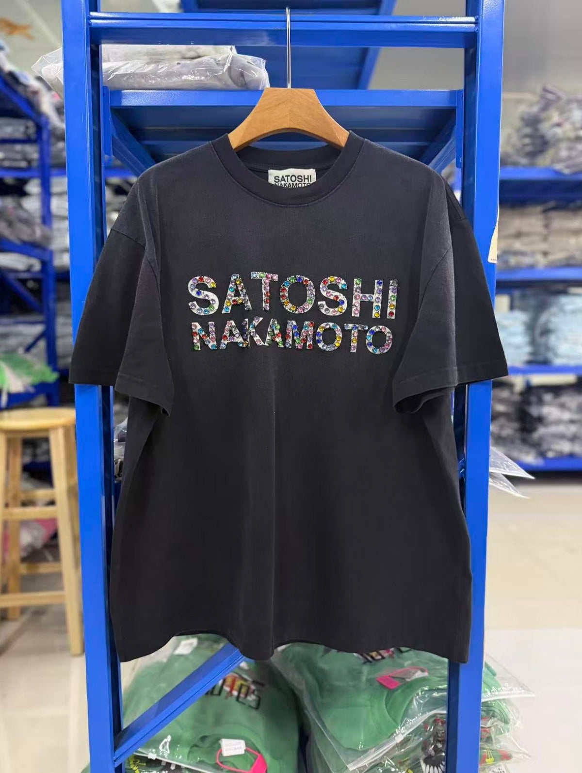 Satoshi Nakamoto t shirt High-quality heavyweight streetwear with a vintage, distressed aesthetic.