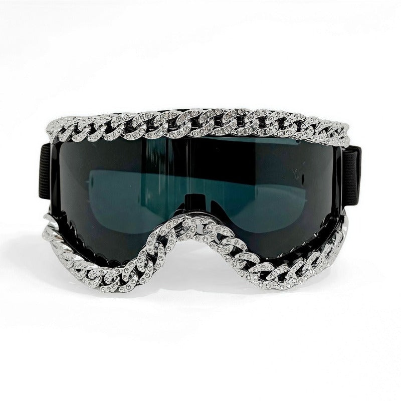 Trendy punk glasses cycling goggles windproof