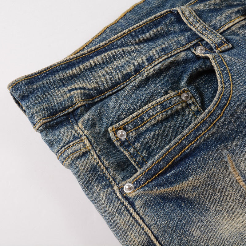 AMIRI Jeans High Street Distressed#888